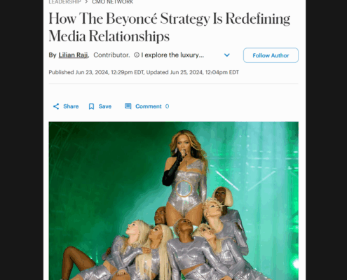 Beyonce Strategy