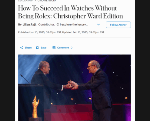 Christopher Ward's $62 Million Secret