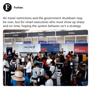 Air Travel Is Even More Unreliable: Here’s How The C-Suite Stays Ahead