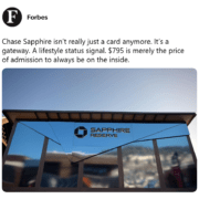 Why Chase Sapphire Reserve Members Keep Paying For The Privilege