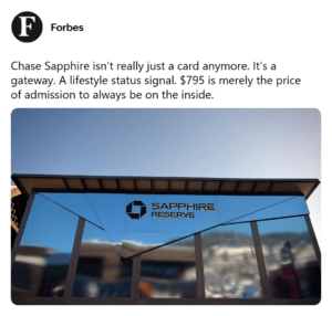 Why Chase Sapphire Reserve Members Keep Paying For The Privilege