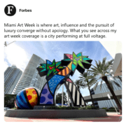 The CMO’s Playbook For Leveraging Miami Art Week’s Marketing Potential